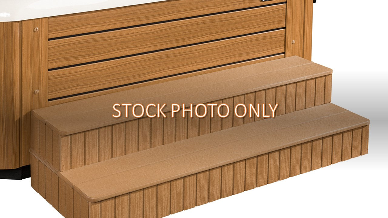2 Tier Hot Tub Step 69" - Black