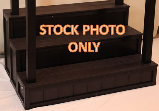 3 Tier Hot Tub Step 46" - Gray