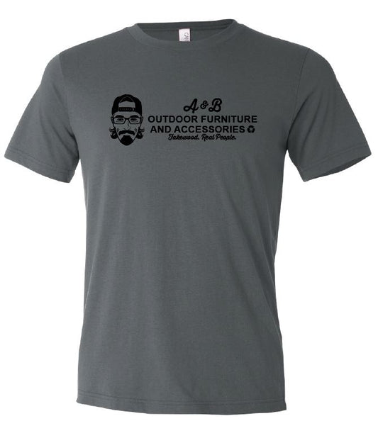 A&B Outdoor Furniture and Accessories Logo T-Shirt (Asphalt)