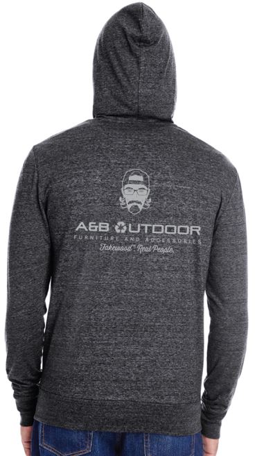 A&B Outdoor Furniture and Accessories Logo Hoodie (Charcoal)